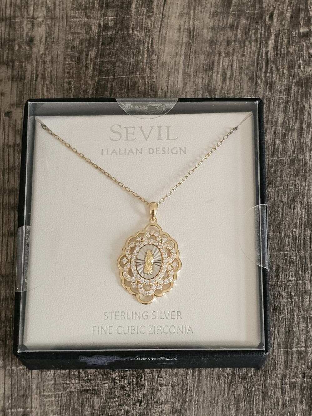 Sterling Silver over gold plate necklace